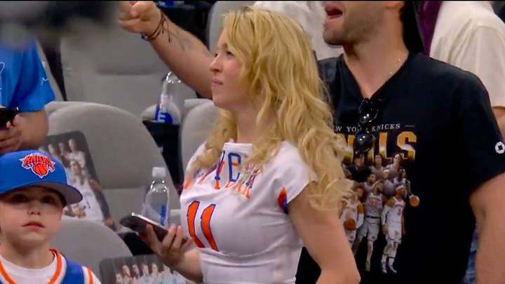 Sydney Sweeney was one of several big name celebrities in San Antonio for Game 5 of the 2026 NBA Finals between the Knicks and Spurs. Sydney Sweeney was one of several big name celebrities in San Antonio for Game 5 of the 2026 NBA Finals between the Knicks and Spurs.
