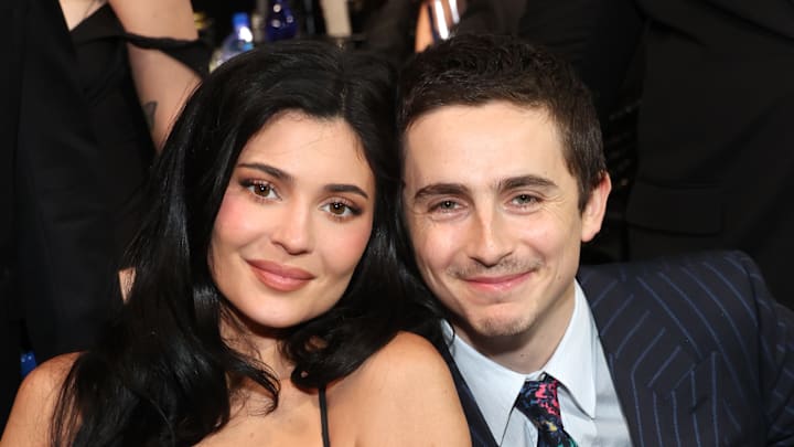 Kylie Jenner and Timothée Chalamet