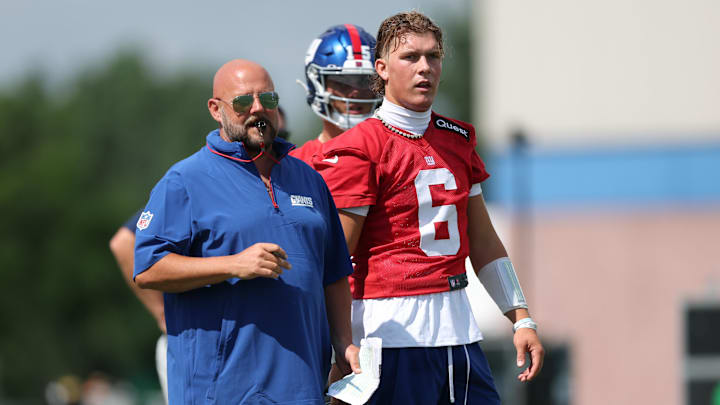 Dart was purportedly hand-selected by Brian Daboll to be the Giants' QB of the future.
