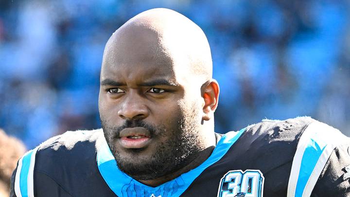 Carolina Panthers offensive tackle Taylor Moton