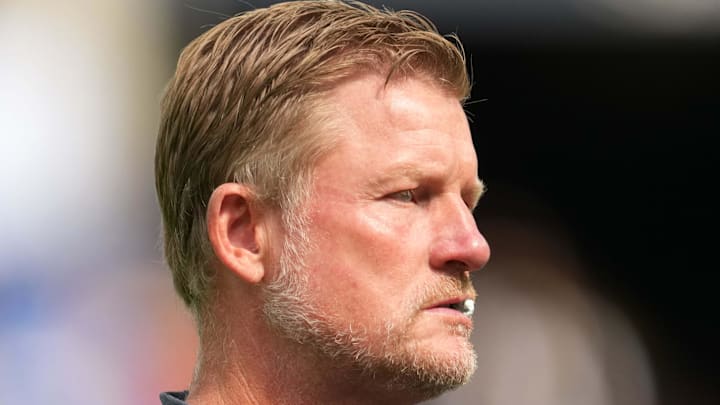 Los Angeles Rams general manager Les Snead. Mandatory Credit: Kirby Lee-Imagn Images