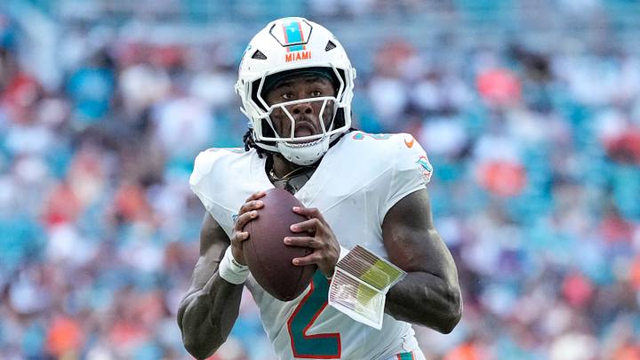 Miami Dolphins quarterback Malik Willis Miami Dolphins quarterback Malik Willis