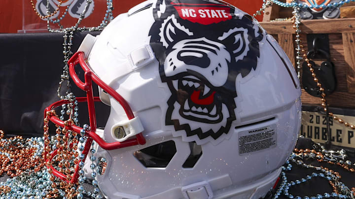 Dec 19, 2025; Tampa, FL, USA; a view the Gasparilla Bowl trophy before a game between the NC State Wolfpack and Memphis Tigers at Raymond James Stadium. Mandatory Credit: Nathan Ray Seebeck-Imagn Images