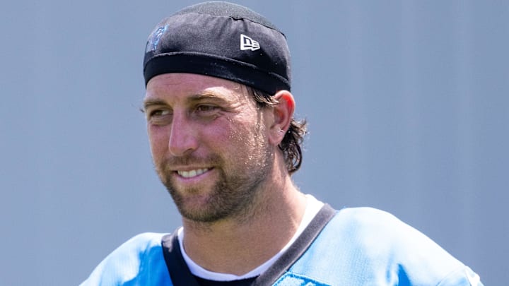 Carolina Panthers wide receiver Adam Thielen
