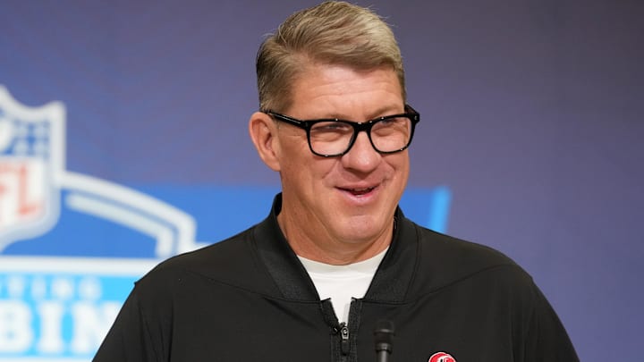 Tampa Bay Buccaneers general manager Jason Licht Mandatory Credit: Kirby Lee-Imagn Images