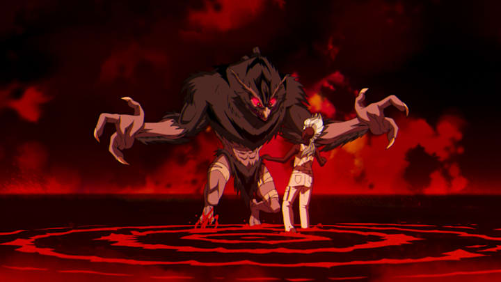 (L-R): The Adversary (voiced by Alison Sealy-Smith) and Storm (voiced by Alison Sealy-Smith) in Marvel Animation's X-MEN '97. Photo courtesy of Marvel Animation. © 2024 MARVEL.