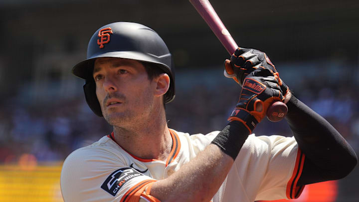 Giants right fielder Mike Yastrzemski landed with the Royals before the trade deadline.