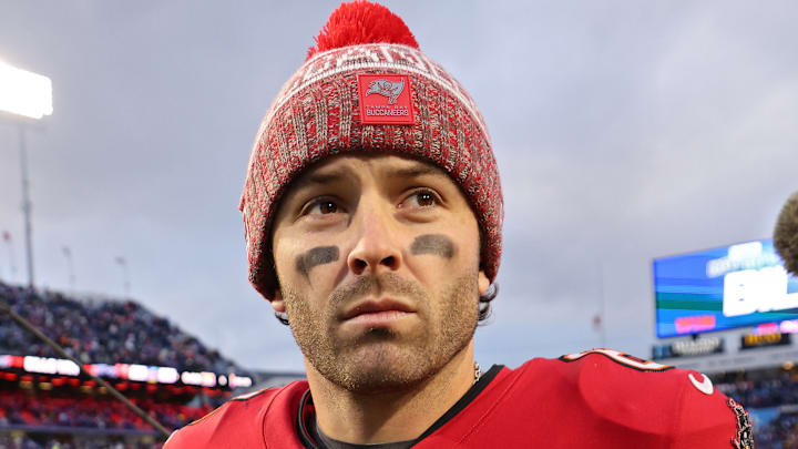 Former Carolina Panthers quarterback Baker Mayfield
