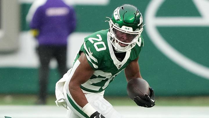 New York Jets running back Breece Hall New York Jets running back Breece Hall