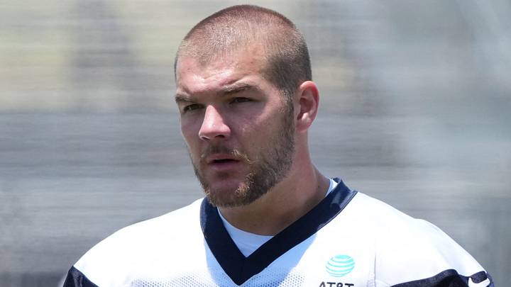 Dallas Cowboys fullback Hunter Luepke