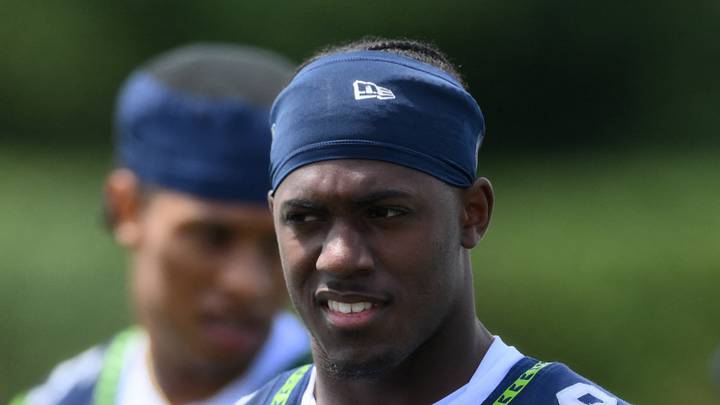 Seattle Seahawks running back Jadarian Price during training camp at Virginia Mason Athletic Center. Seattle Seahawks running back Jadarian Price during training camp at Virginia Mason Athletic Center.
