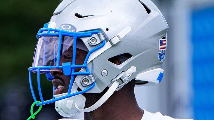 Detroit Lions cornerback Terrion Arnold (6). Detroit Lions cornerback Terrion Arnold (6).