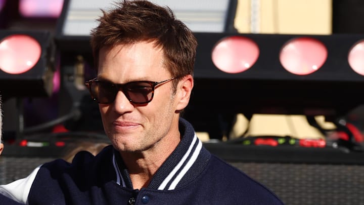 Feb 8, 2026; Santa Clara, CA, USA; Tom Brady and Joe Montana look on before Super Bowl LX between the Seattle Seahawks and the New England Patriots at Levi's Stadium. Mandatory Credit: Mark J. Rebilas-Imagn Images Feb 8, 2026; Santa Clara, CA, USA; Tom Brady and Joe Montana look on before Super Bowl LX between the Seattle Seahawks and the New England Patriots at Levi's Stadium. Mandatory Credit: Mark J. Rebilas-Imagn Images