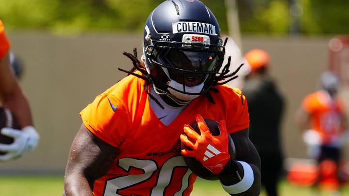 Denver Broncos RB Jonah Coleman Denver Broncos RB Jonah Coleman