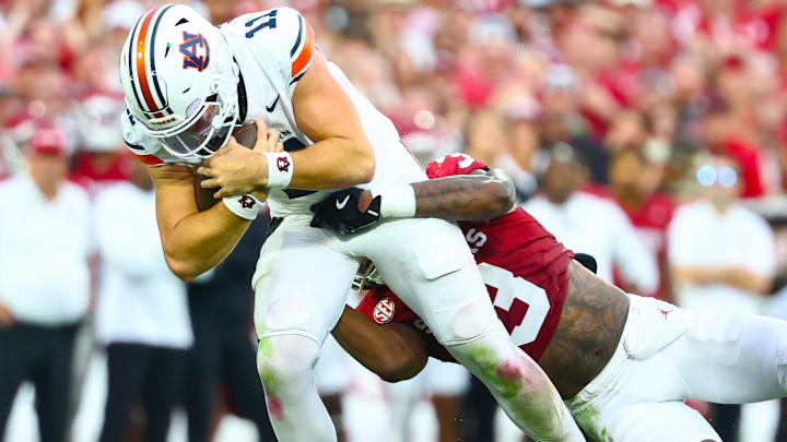 Auburn Tigers On SI's Dre Gaines wasn't impressed with Jackson Arnold's homecoming loss to the Oklahoma Sooners