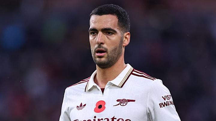 Mikel Merino was used as Arsenal’s emergency striker option last season.