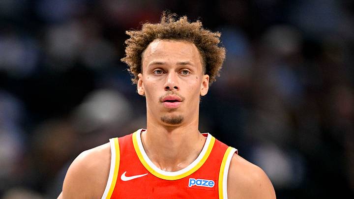 Atlanta Hawks guard Dyson Daniels (5) against the Dallas Mavericks at American Airlines Center on Oct. 16, 2026. Atlanta Hawks guard Dyson Daniels (5) against the Dallas Mavericks at American Airlines Center on Oct. 16, 2026.