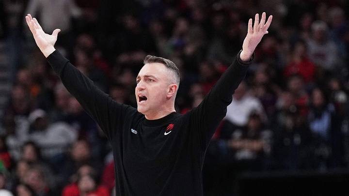 Mar 31, 2024; Toronto Raptors head coach, Darko Rajakovic