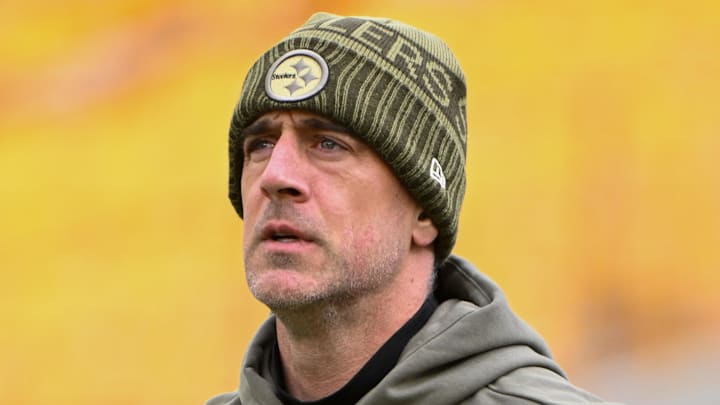 Pittsburgh Steelers QB Aaron Rodgers Pittsburgh Steelers QB Aaron Rodgers