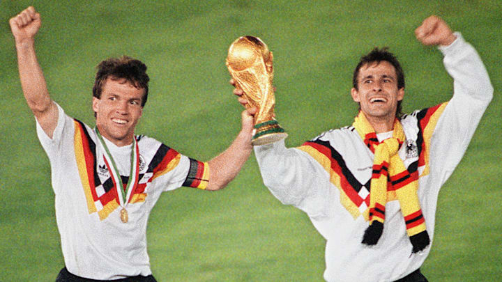 West Germany's 1990 World Cup shirt is iconic.
