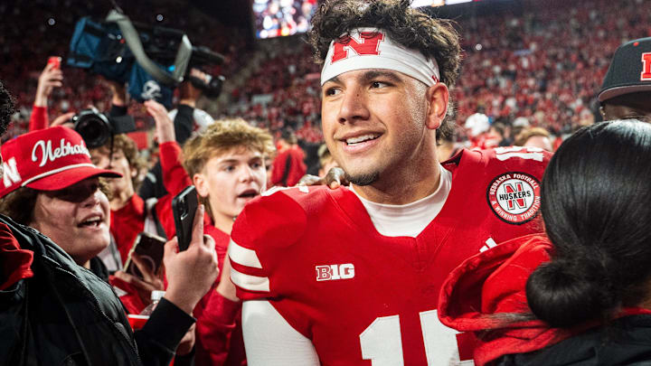 Nebraska quarterback Dylan Raiola and the Huskers have to be wary of potential trap games.