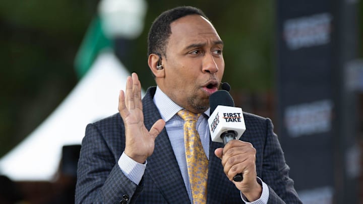 Stephen A. Smith in 2021. Stephen A. Smith in 2021.