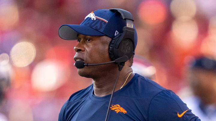 Denver Broncos defensive coordinator Vance Joseph 