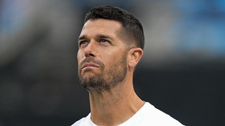 Carolina Panthers head coach Dave Canales