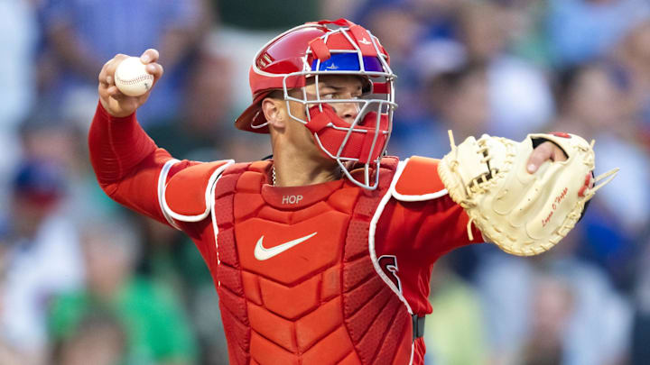 Los Angeles Angels catcher Logan O'Hoppe