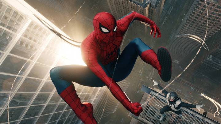 Spider-Man and Boomerang in Columbia Pictures SPIDER-MAN™: BRAND NEW DAY. 