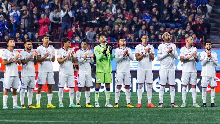 El once inicial de Cruz Azul en el duelo contra Xolos.