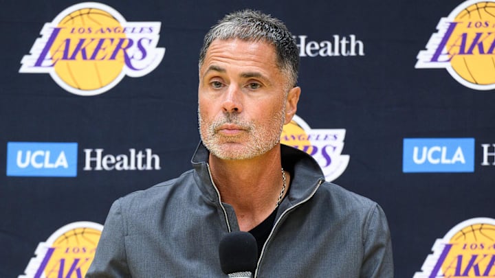Los Angeles Lakers general manager Rob Pelinka