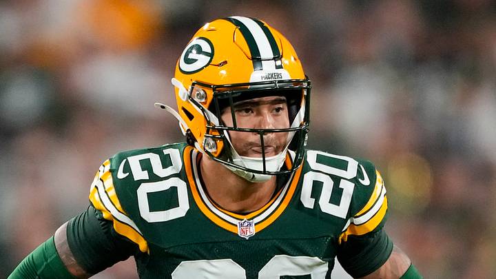 Green Bay Packers cornerback Domani Jackson. Green Bay Packers cornerback Domani Jackson.