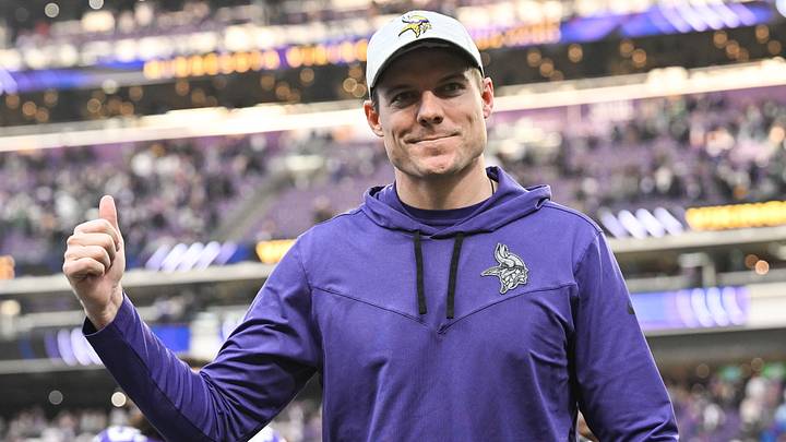 Minnesota Vikings head coach Kevin O'Connell Minnesota Vikings head coach Kevin O'Connell