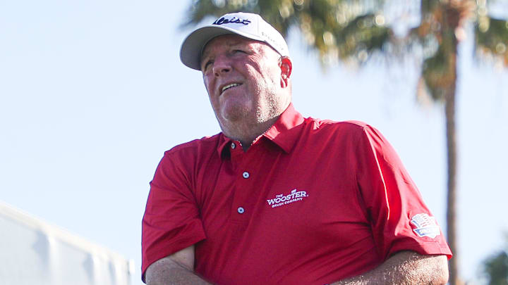 Mark Calcavecchia was removed from Augusta National Golf Club for using a cell phone. 