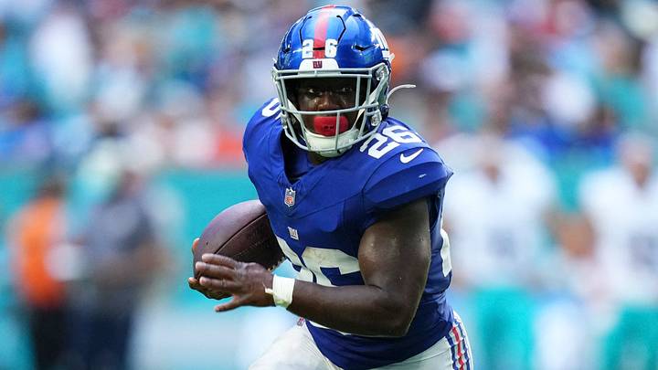 New York Giants - running back Devin Singletary New York Giants - running back Devin Singletary