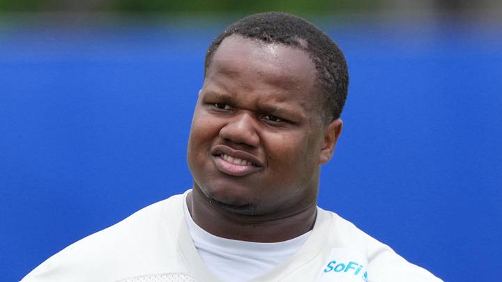 Los Angeles Rams defensive lineman Tyler Davis. Los Angeles Rams defensive lineman Tyler Davis.
