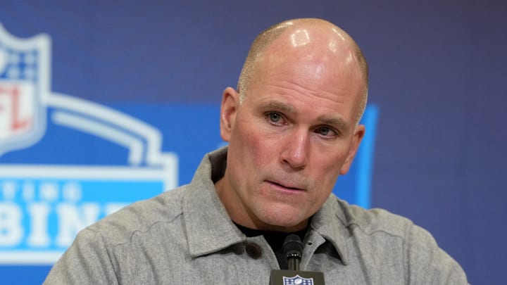 Baltimore Ravens general manager Eric DeCosta