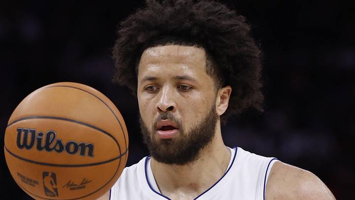 May 5, 2026; Detroit, Michigan, USA; Detroit Pistons guard Cade Cunningham (2) t: Rick Osentoski-Imagn Images