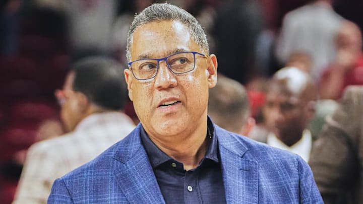 Arkansas Razorbacks assistant coach Chuck Martin before a game against Missouri.