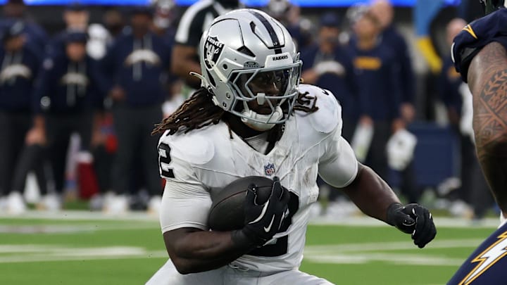 Raiders running back Ashton Jeanty will be a top-five player in all fantasy football dynasty startup drafts. 