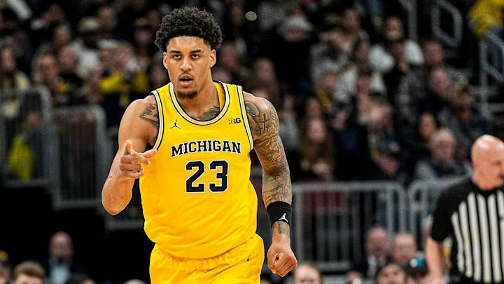 Michigan forward Yaxel Lendeborg (23)