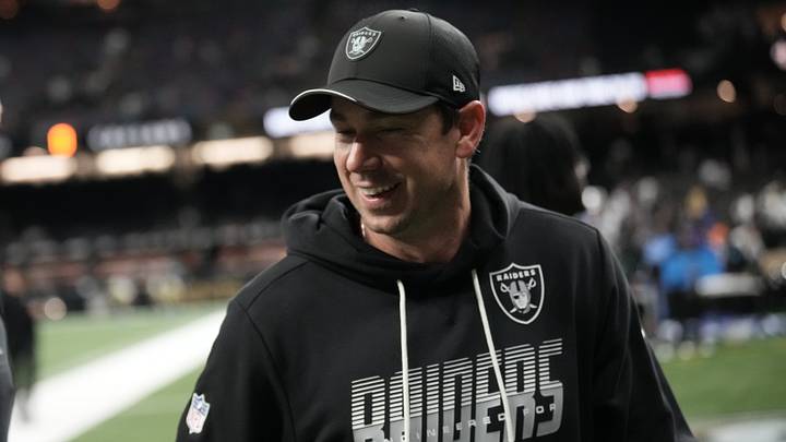 Las Vegas Raiders head coach Klint Kubiak