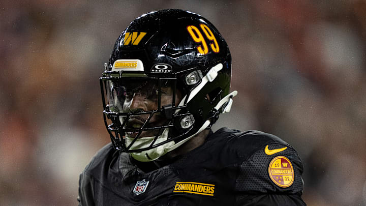 Washington Commanders defensive lineman Javon Kinlaw