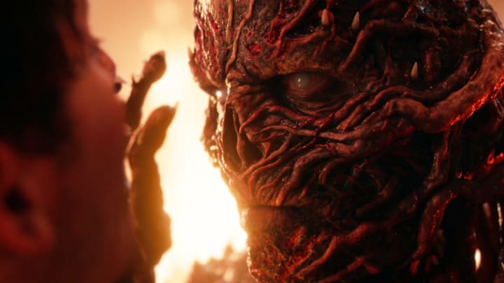 STRANGER THINGS: SEASON 5. (L to R) Noah Schnapp as Will Byers and Jamie Campbell Bower as Vecna in Stranger Things: Season 5. STRANGER THINGS: SEASON 5. (L to R) Noah Schnapp as Will Byers and Jamie Campbell Bower as Vecna in Stranger Things: Season 5.