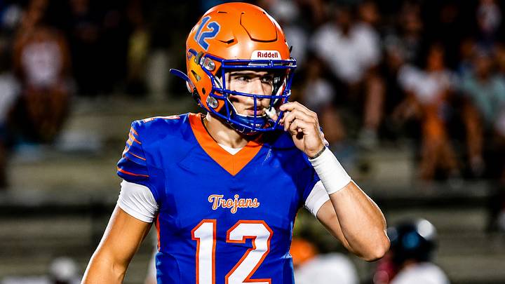 James Island quarterback Brady Dantzler had four touchdown passes to help the Trojans snap Oceanside Collegiate Academy's 13 game winning streak. James Island quarterback Brady Dantzler had four touchdown passes to help the Trojans snap Oceanside Collegiate Academy's 13 game winning streak.