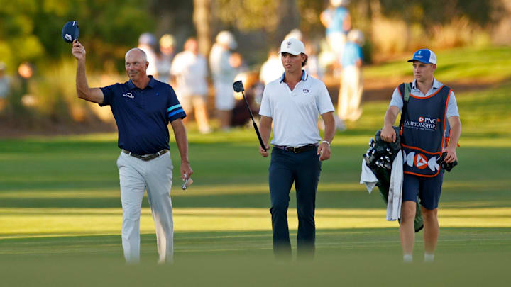 Matt Kuchar and son Cameron ran away with the PNC Championship.