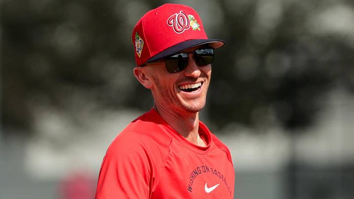 Washington Nationals manager Blake Butera Washington Nationals manager Blake Butera
