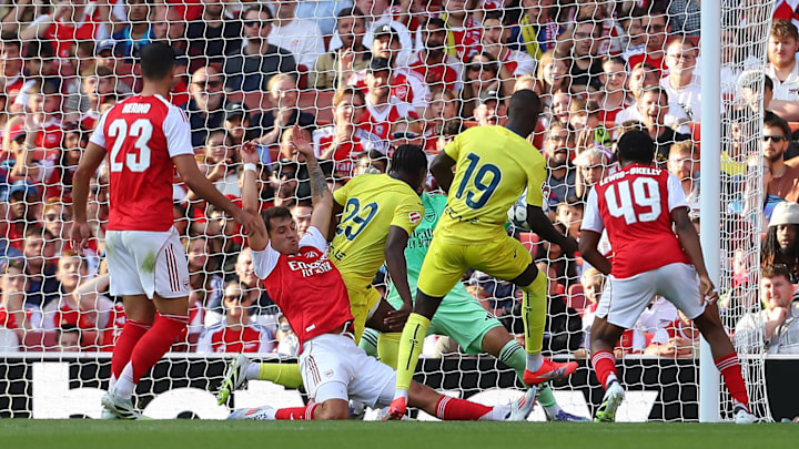 Arsenal lost at home to Villarreal.