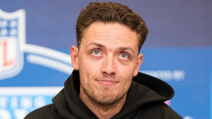 Miami quarterback Carson Beck (QB04). Mandatory Credit: Jacob Musselman-Imagn Images